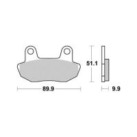 Brzdové destičky VESRAH VD130